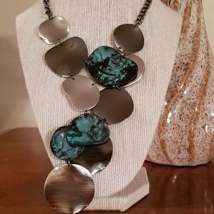 Two STATEMENT Necklaces ( 1 with Earrings)